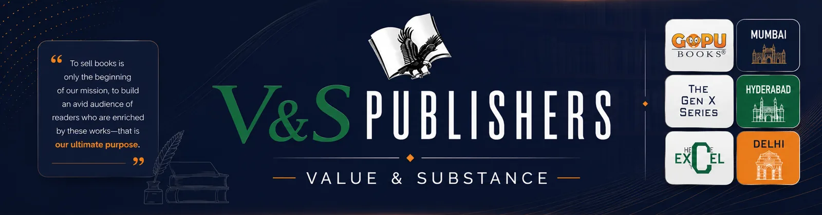 V&S Publishers — Value & Substance